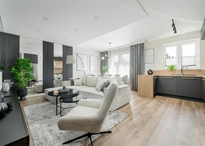Piekny Apartament Wichrowa - 2 Sypialnie Free Garage Wroclaw By Noclegi Renters